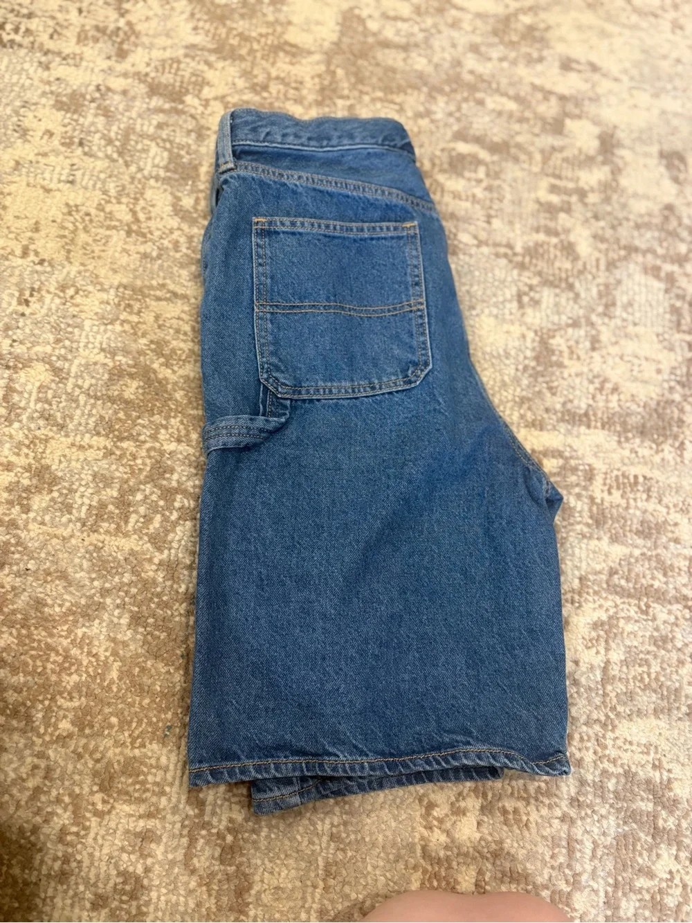 Old Navy Blue Baggy Denim Shorts